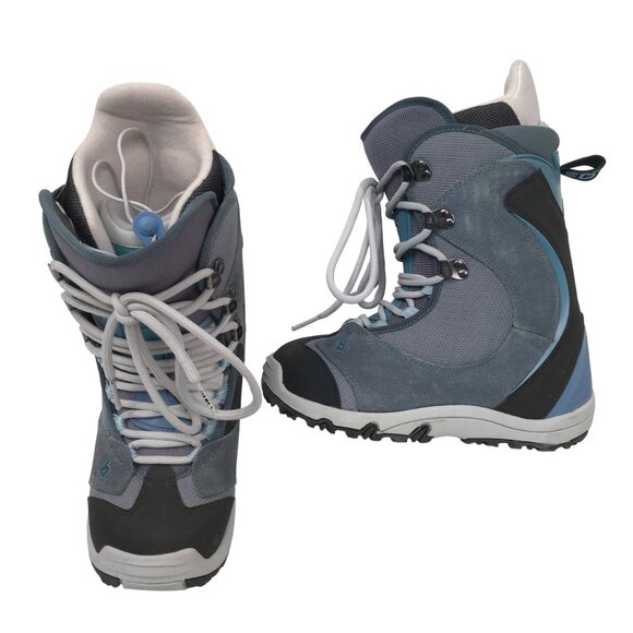 Burton Shoes - New $279 Burton Ruler Womens Snowboard Boots!  Grayish Blue  Traditional Lace